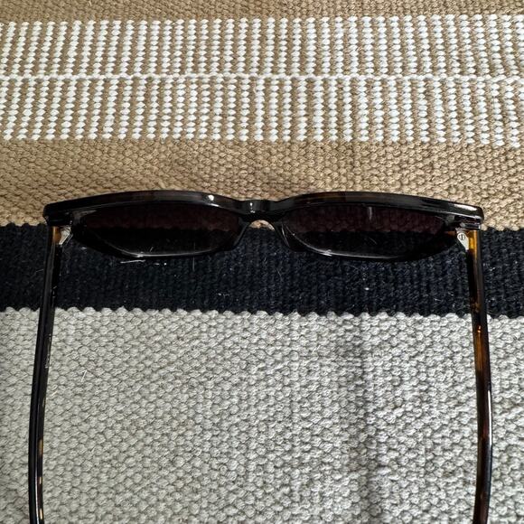 Quay Ever After Sunglasses Women Brown Tortoise Polarized Square Cat Eye - Picture 8 of 9